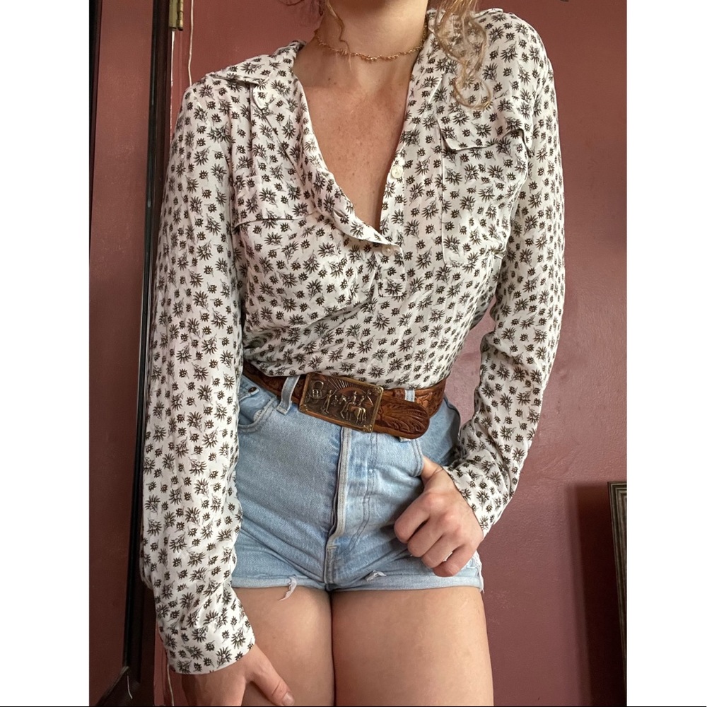 Ann Taylor Island Vibes Blouse
